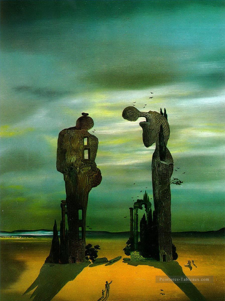 Archeological Reminiscence Millet s Angelus Salvador Dali Oil Paintings